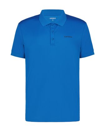 Icepeak Poloshirt ICEPEAK H POLOSHIRT BELLMONT, Herren, Gr. M, blau (royal blau), Obermaterial: 100% Polyester, B&uuml;ndchen, Shirts Poloshirt, sportlicher Schnit