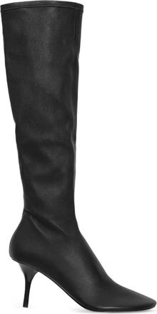 Acne Studios slouchy leather boots - women - Calf Leather/Rubber/Calf Leather - 35 - Black