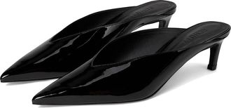 Schutz Loren Mid Womens Shoes Black : 10.5 M, Leather