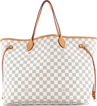 Louis Vuitton Neverfull NM Damier GM shopper - Wit