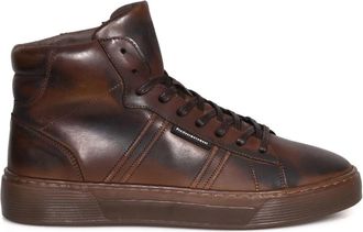 Cycleur de Luxe Jump HSN Mid Dark Brown Cdlm 222217 - Heren - Sneakers - Bruin - 45 EU - Schoenen