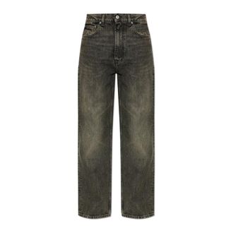 Our Legacy Straight Jeans, male, Gray, Size: W30 Third Cut Straight-leg Jeans