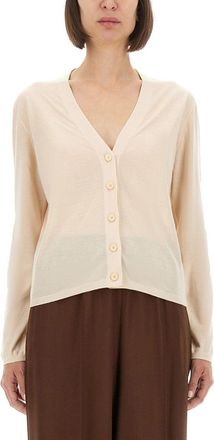 Fabiana Filippi Cashmere And Silk Cardigan-Donna