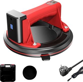 OEM Herramienta Con Ventosa, Capacidad De Carga De 200 Kg, Construcci&oacute;n Duradera De Goma Y Metal, 1 Unidad, Color Rojo