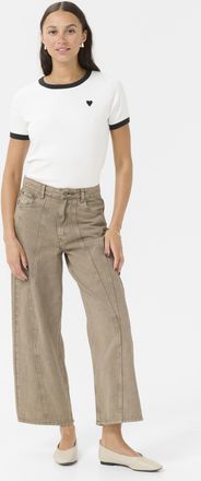 Kaffe Jeans Regular fit Washed Light Brown Denim