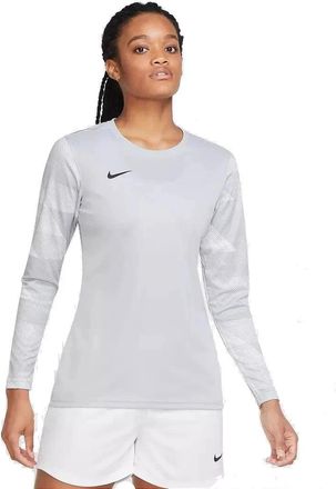 Nike Park IV Soccer Goalkeeper Jersey Womens Gray Dri-FIT Activewear DSGL315