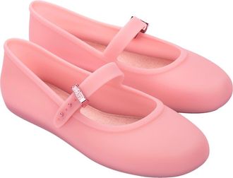Melissa Soft Ballerina Flat in Milky Pink at Nordstrom, Size 8
