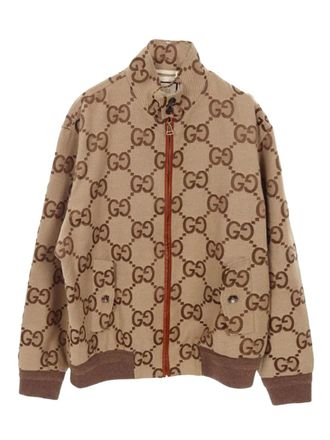 Gucci 2010s Jumbo GG jacket - men - Cotton/Polyester - 54 - Neutrals