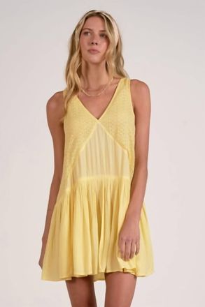 Elan Rowan Dress In Vanilla
