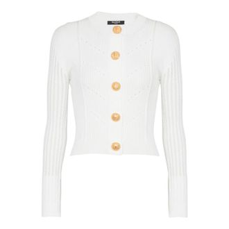Balmain Mujer, Jerseys, Blanco, Talla: XS