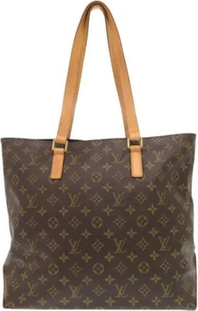 Louis Vuitton Pre-owned Canvas shoulder-bags - Dames - Vintage Shopper - Bruin - ONE Size - Vintage