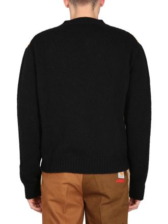 Marni Virgin Wool and Silk Sweater - Multicolor