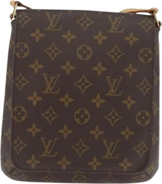 Louis Vuitton Pre-owned Cross Body Bags, female, Brown, Size: ONE SIZE Pre-owned Musette Salsa Handbag