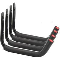 OEM Ganchos Para Garaje, 4 Ganchos De Pared Para Escalera, Ganchos Multiusos Resistentes Para Bicicleta, Silla Plegable, Objetos Sueltos - 27 Cm X 38 Cm -