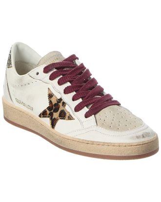 Golden Goose Ball Star Leather & Suede Sneaker