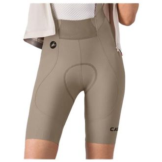 Castelli Espresso 2 DT Bibshort Velohose f&uuml;r Damen | beige/braun