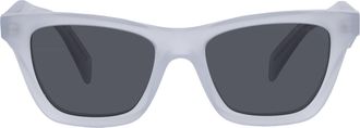 Prada Grey Cat Eye Ladies Sunglasses PR C07S 22G08Z 51