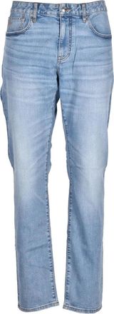 A|X Armani Exchange Skinny Fit Jeans with Classic Five-Pocket Design