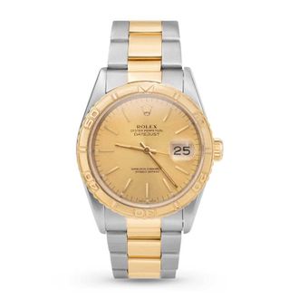 Rolex Pre-owned Rolex Datejust Automatic Chronometer Champagne Dial Unisex Watch 16263 CSO