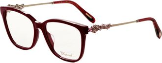 Chopard Womens 55 mm Red Opticals