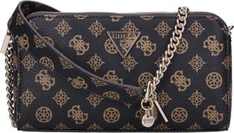Guess Tassen, Dames, Bruin, ONE Size, Eco Erica Crossbody Tas