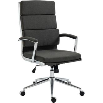 Clp Clp - Silla De Oficina Cleveland Tela Gris Oscuro