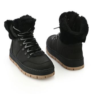 Pajar Chalet Faux Fur Trimmed Leather Boots