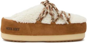 Moon Boot EVX Shearling Mule - Dames - Slip ons - Veelkleurig - 37 EU - Leer - Schoenen