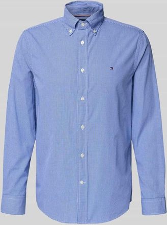 Tommy Hilfiger Regular Fit Freizeithemd aus reiner Baumwoll-Popeline in Royal, Größe XXXL