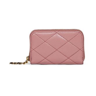 Saint Laurent Wallets & Cardholders, female, Pink, Size: ONE SIZE Cassandre Bijou Zip Wallet