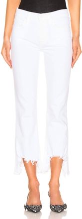 Mother Dutchie Ankle Jaws Jeans In Almost Innocent