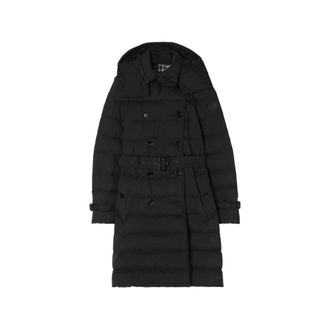 Burberry Abrigo Puffer Mediano Audley - Coats - Mujer - Negro - S