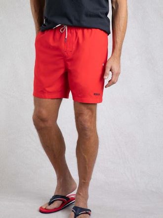 Weird Fish Banning Swim Short in Retro Red at Nordstrom, Size 38