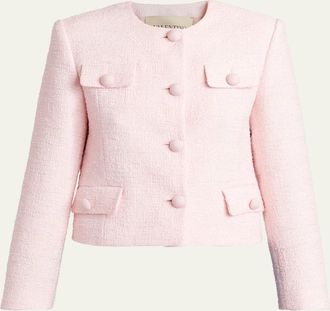 Valentino Garavani Button-Front Jacket