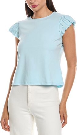 Nanette Lepore Ruffle Sleeve Top