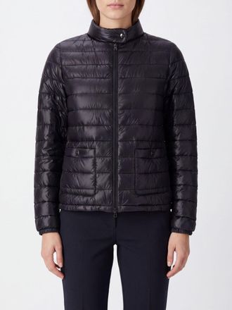 Herno Piumino corto Resort in nylon ultra light con collo biker e zip