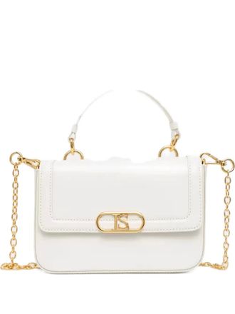 Luisa Spagnoli Inante leather tote bag - 2020002 CREAM-GOLD