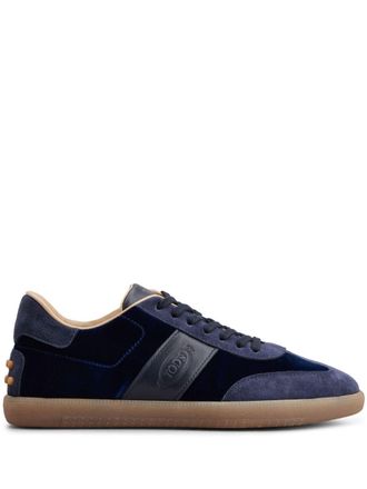 Tod's Sneakers con design a inserti - Blu