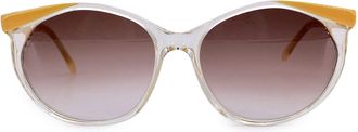 Saint Laurent Pre-owned Womens Vintage Plastic Sunglasses - Yellow - One Size