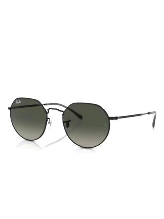 Ray-Ban geometric-frame sunglasses - Zwart