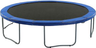 OEM Tapete Protector Premium Para Trampol&iacute;n (cubierta De Muelles) Tienda Senzhe, Versi&oacute;n Azul Con Forro Verde O Azul