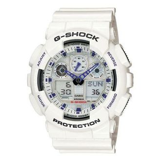Casio G-Shock Analog-Digital White GA-100A-7A
