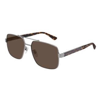 Gucci Gg0529S Zonnebril - unisex - Accessoires - Bruin - Maat: 60 MM Nylon