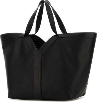 Saint Laurent Womens Tote Black Calf