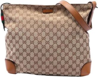 Gucci Borsa a tracolla vintage Pre-owned in tela - - Pre-owned - Donna - Beige - ONE SIZE