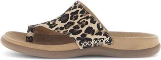 Gabor Schoenen, Dames, Beige, 36 EU, Leer, Luchs Teenslippers