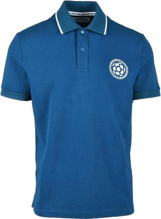 Dirk Bikkembergs Multicolor Color-Block Stretch Polo Shirt