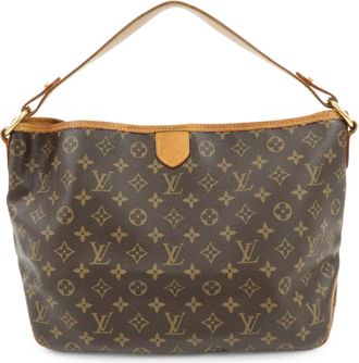 Louis Vuitton Delightful Monogram Canvas Brown Canvas Handbag (Pre-Owned)