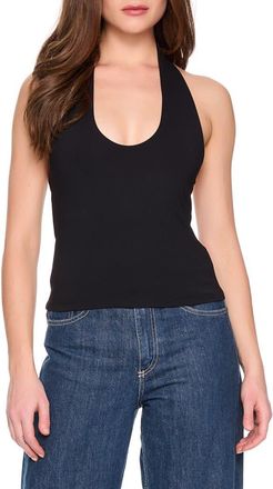 Susana Monaco The Halter Tank in Black at Nordstrom Rack, Size X-Large