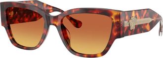 Versace Ve 4509U Zonnebrillen - unisex - Zonnebrillen - Bruin - 55 MM - Accessoires